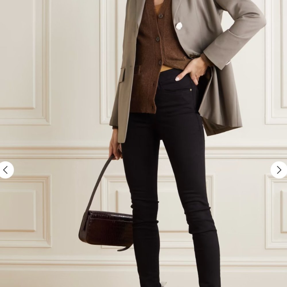 Frame Black 26 Film Noir Le Skinny de Jeanne Jeans